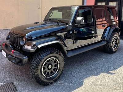 Jeep Wrangler Wrangler IV Unlimited 4xe Unlimited 2.0 atx phev Rubicon 4xe auto Nero usata Monza