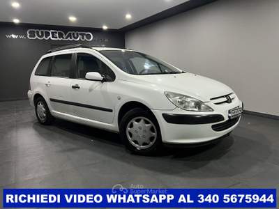 Peugeot 307 1.4 HDi 75 cv  SW Bianco usata Atena lucana
