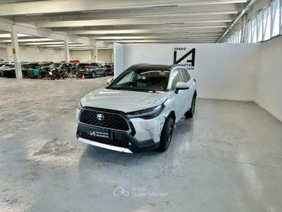 Toyota Corolla Cross 2.0 HYBRID 197CV E-CVT LOUNGE Bianco usata Megliadino San Vitale
