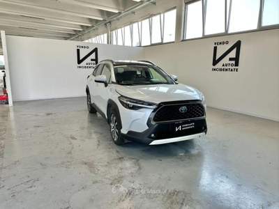 Toyota Corolla Cross 2.0 HYBRID 197CV E-CVT LOUNGE Bianco usata Megliadino San Vitale