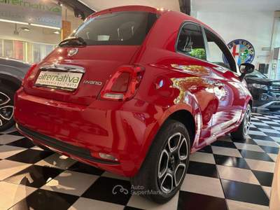 Fiat 500 500 1.0 hybrid Club 70cv Rosso usata Cusano Milanino