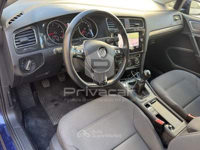 Volkswagen Golf VOLKSWAGEN Golf 1.6 TDI 115 CV 5p. Business BlueMotion Technology Blu/Azzurro usata San Benedetto del Tronto