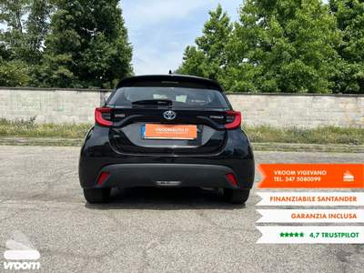 Toyota Yaris Yaris 1.5 Hybrid 5 porte Trend Nero usata Vigevano