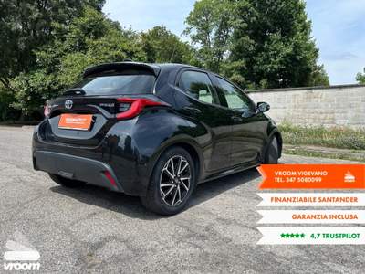 Toyota Yaris Yaris 1.5 Hybrid 5 porte Trend Nero usata Vigevano