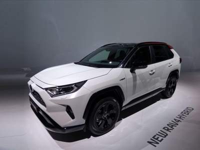 Toyota RAV4 RAV4 2.5 HV (218CV) E-CVT 2WD Active Bianco usata Cadrezzate con Osmate