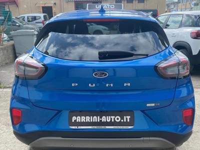 Ford Puma 1.0 EcoBoost 125 CV S&S Titanium X Blu/Azzurro usata Portoferraio