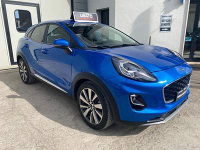 Ford Puma 1.0 EcoBoost 125 CV S&S Titanium X Blu/Azzurro usata Portoferraio