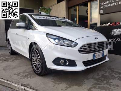 Ford S-Max 2.0 EcoBlue 150CV Start&Stop 7p. Titanium Business Bianco usata CORATO