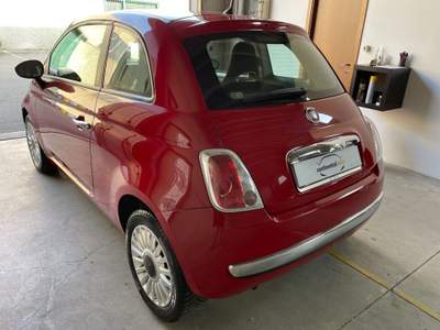 Fiat 500 1.2 Lounge/Cerchi/Usb/Comandi/Sedili Abarth Rosso usata Mappano