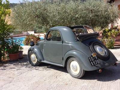 Fiat 500 TOPOLINO B Grigio usata Firenze