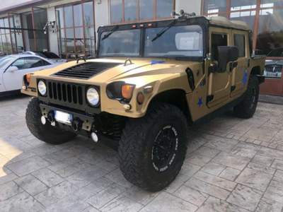 Hummer H1 6.5 TD Convertibile Cabrio Motore completamente revisionato  Nero usata Acqui Terme