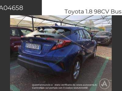 Toyota C-HR 1.8 98CV Business 2wd Blu/Azzurro usata Torino