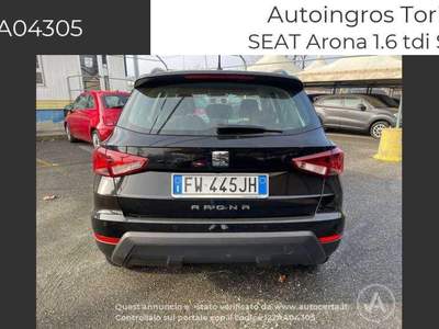 Seat Arona Arona 1.6 tdi Style 95cv Nero usata Torino