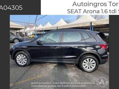 Seat Arona Arona 1.6 tdi Style 95cv Nero usata Torino