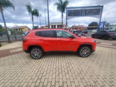 Jeep Compass 1.6 mjt Limited 2wd 130cv Rosso usata San Gregorio di Catania