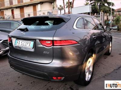 Jaguar F-Pace  2.0d i4 Prestige awd 180cv Aut. Grigio usata Aci Catena
