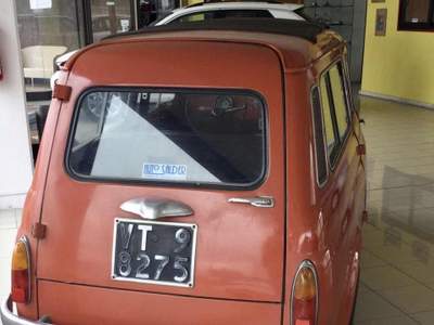 Fiat Cinquecento AutoBianchi  Bianchina 500 Giardiniera 120 Arancione usata Canino