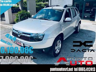 Dacia Duster 1.5 dCi 110CV 4x4 Lauréate Argento usata Isernia