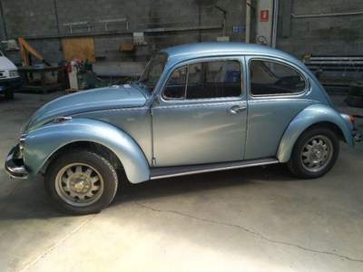 Volkswagen Maggiolino 1.2 VETRO PIATTO UNIPRO!!! Blu/Azzurro usata Gaglianico