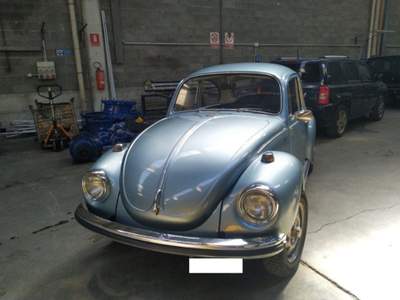 Volkswagen Maggiolino 1.2 VETRO PIATTO UNIPRO!!! Blu/Azzurro usata Gaglianico
