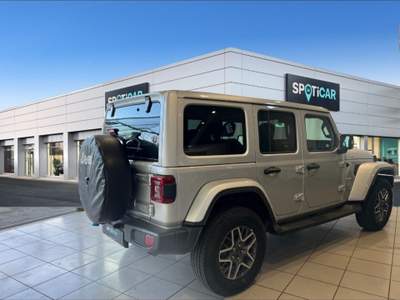 Jeep Wrangler PLUG-IN HYBRID Sahara2.0 4xe Phev Argento usata Bologna