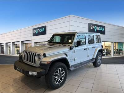 Jeep Wrangler PLUG-IN HYBRID Sahara2.0 4xe Phev Argento usata Bologna