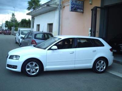 Audi A3 1.6 TDI CR F.AP. Young Edition Bianco usata Sava