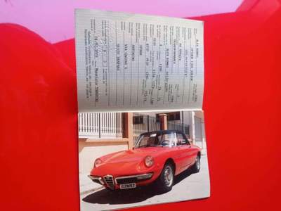 Alfa Romeo Spider ***OSSO DI SEPPIA*** DUETTO SPIDER 1.3 *TARGA ORO* Rosso usata Firenze