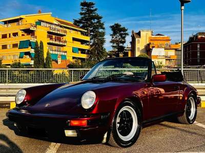 Porsche 911 3.2 CABRIO Rosso usata Firenze