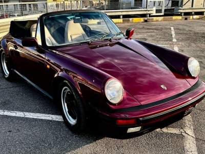 Porsche 911 3.2 CABRIO Rosso usata Firenze