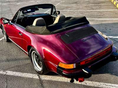 Porsche 911 3.2 CABRIO Rosso usata Firenze