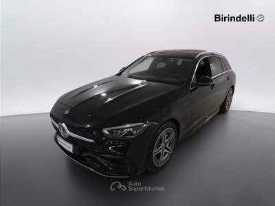 Mercedes-Benz Classe C  - c 220 d mild hybrid s.w. 4matic premium Nero usata Vinci