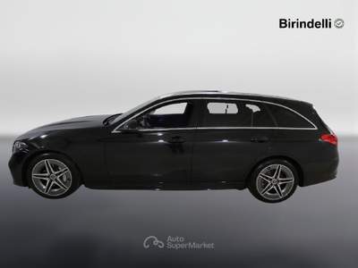 Mercedes-Benz Classe C  - c 220 d mild hybrid s.w. 4matic premium Nero usata Vinci
