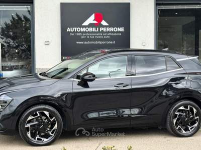 Kia Sportage 1.6 CRDi MHEV DCT GT-line (App/Pelle/Led/Auto) Nero usata Castellaneta