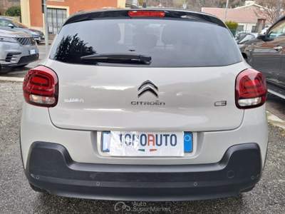 Citroen C3 PureTech 83 S&S Shine UNICO PROPRIETARIO Nero usata Varallo
