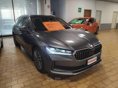 Skoda Superb 2.0 TDI DSG Wagon Laurin&Klement Grigio usata Vigevano
