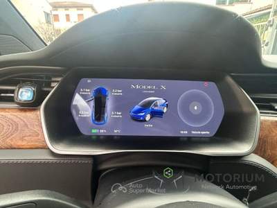 Tesla Model X Long Range AWD Verde usata Campi Bisenzio