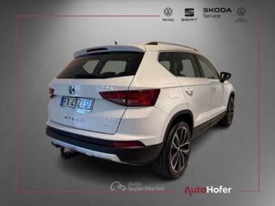 Seat Ateca 2.0 TDI 4DRIVE DSG XCELLENCE GANCIO LED 19" DCC Bianco usata Chiusa