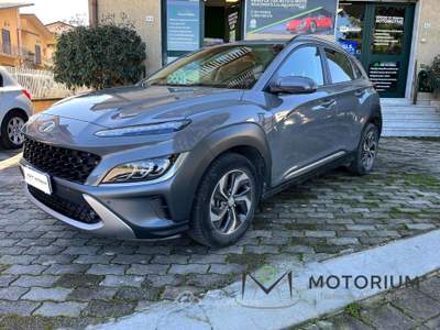 Hyundai Kona HEV 1.6 DCT XLine Grigio usata San Giorgio del Sannio