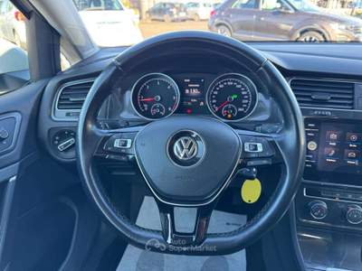 Volkswagen Golf GOLF VARIANT 7.5 1.6 TDI 115CV DSG EXECUTIVE 2019 Bianco usata Latina