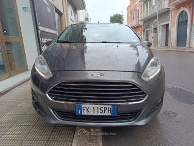 Ford Fiesta 5 porte TITANIUM NAVI Grigio usata Corato