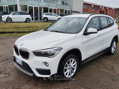 BMW X1 BMW X1 sDrive18d Advantage Bianco usata montorfano