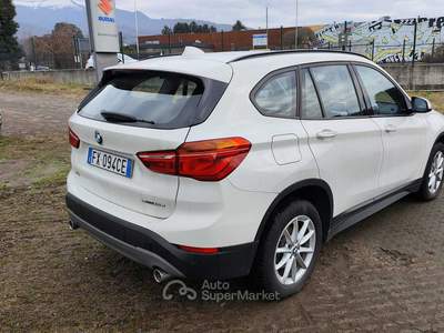 BMW X1 BMW X1 sDrive18d Advantage Bianco usata montorfano