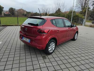 Dacia Sandero NEOPATENTATI! Rosso usata Bregnano