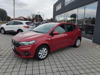 Dacia Sandero NEOPATENTATI! Rosso usata Bregnano