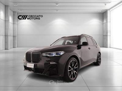 BMW X7 40 d Mild Hybrid 48V xDrive Steptronic Nero usata Padova
