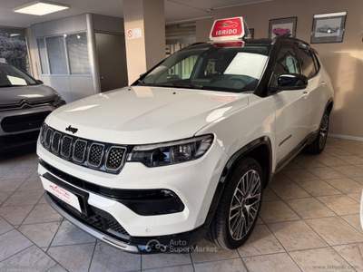 Jeep Compass Compass 1.5 T4 130CV MHEV 2WD Summit PRONTA CONSEGNA! Bianco usata Novara