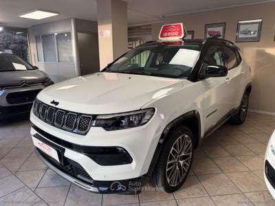 Jeep Compass Compass 1.5 T4 130CV MHEV 2WD Summit PRONTA CONSEGNA! Bianco usata Novara