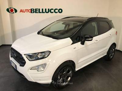 Ford EcoSport 1.0 EcoBoost 125 CV S&S ST-Line Plus Bianco usata Casalserugo