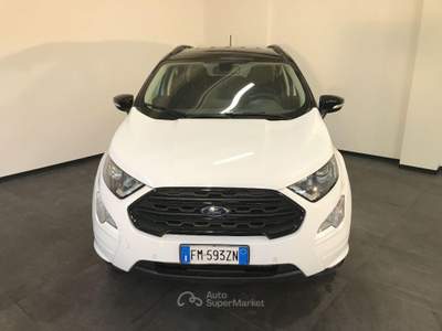 Ford EcoSport 1.0 EcoBoost 125 CV S&S ST-Line Plus Bianco usata Casalserugo